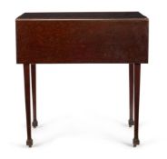 A GEORGE III `CROCODILE' MAHOGANY PEMBROKE TABLE, CIRCA 1770