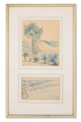 LUCIEN PISSARRO (FRENCH 1863-1944), LANDSCAPE STUDIES