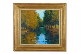 λ GEORGE DEVLIN (BRITISH 1937-2014), THE EPTE AT FOURGES