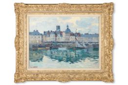 NARCISSE GUILBERT (FRENCH 1878-1942), LE BASSIN DE DIEPPE