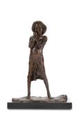 λ JONATHAN KENWORTHY (BRITISH B. 1943), GABRA GIRL WIPING HER EYE