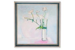 λ PHILIP SUTTON (BRITISH B. 1928), FLOWERS FROM MORFA TERRACE