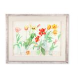 λ ELIZABETH BLACKADDER (BRITISH 1931-2021), EARLY TULIPS
