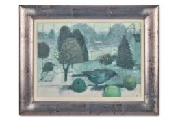 λ ALEXANDER FRASER (BRITISH 1940-2020), ONE BIRD THREE APPLES