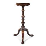 A GEORGE II MAHOGANY TORCHERE, CIRCA 1750