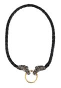 ORLANDA OLSEN, A HORSE'S HEAD NECKLACE