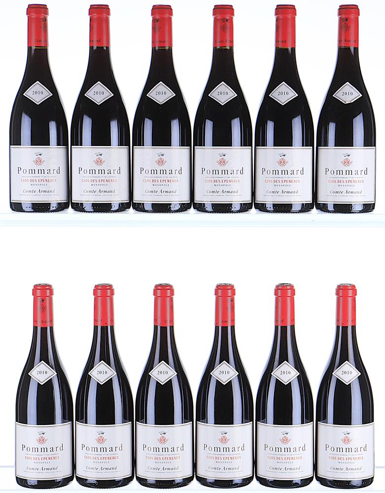 ß 2010 Comte Armand, Pommard Premier Cru, Clos des Epeneaux - In Bond