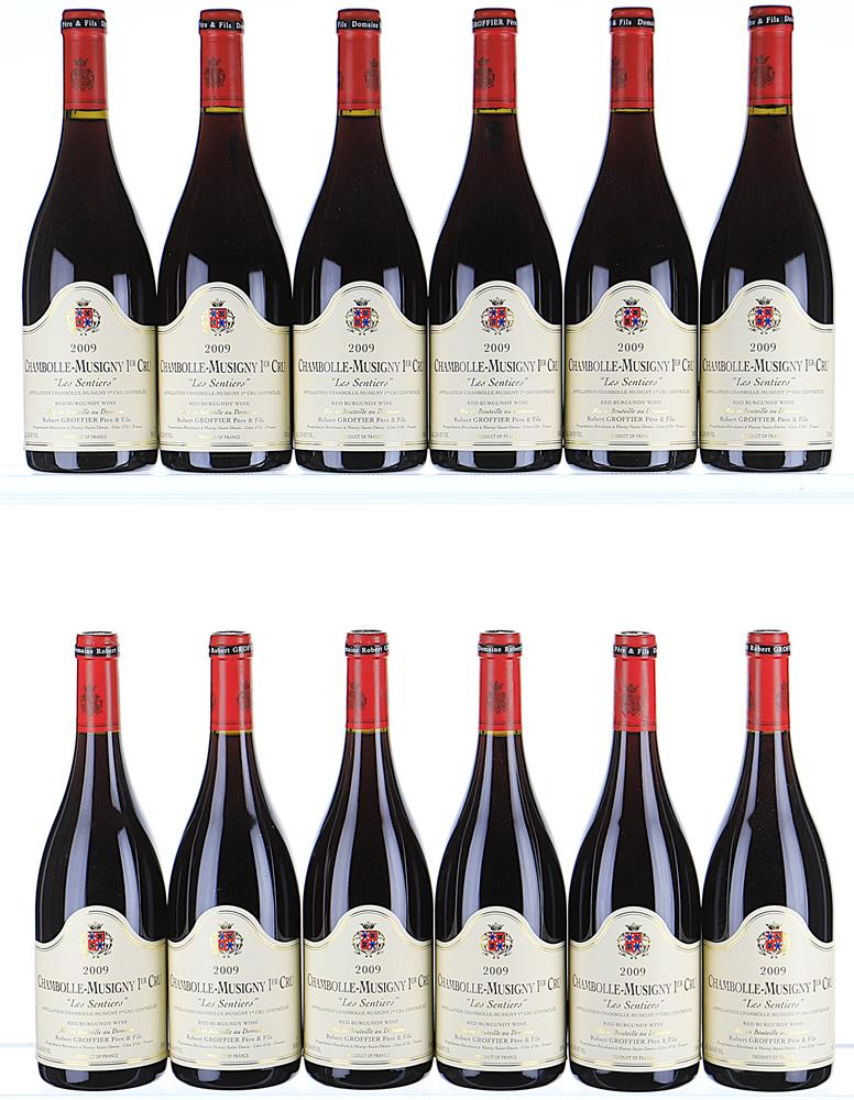 ß 2009 Robert Groffier, Chambolle-Musigny Premier Cru, Les Sentiers - In Bond