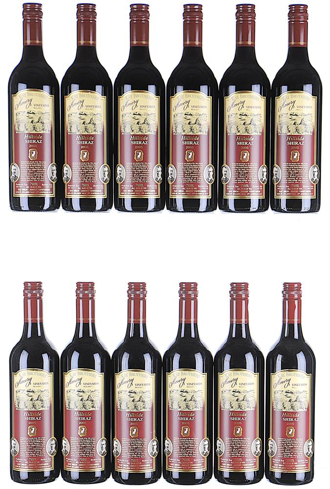 ß 2005 Kay Brothers, Amery Hillside Shiraz, McLaren Vale - In Bond
