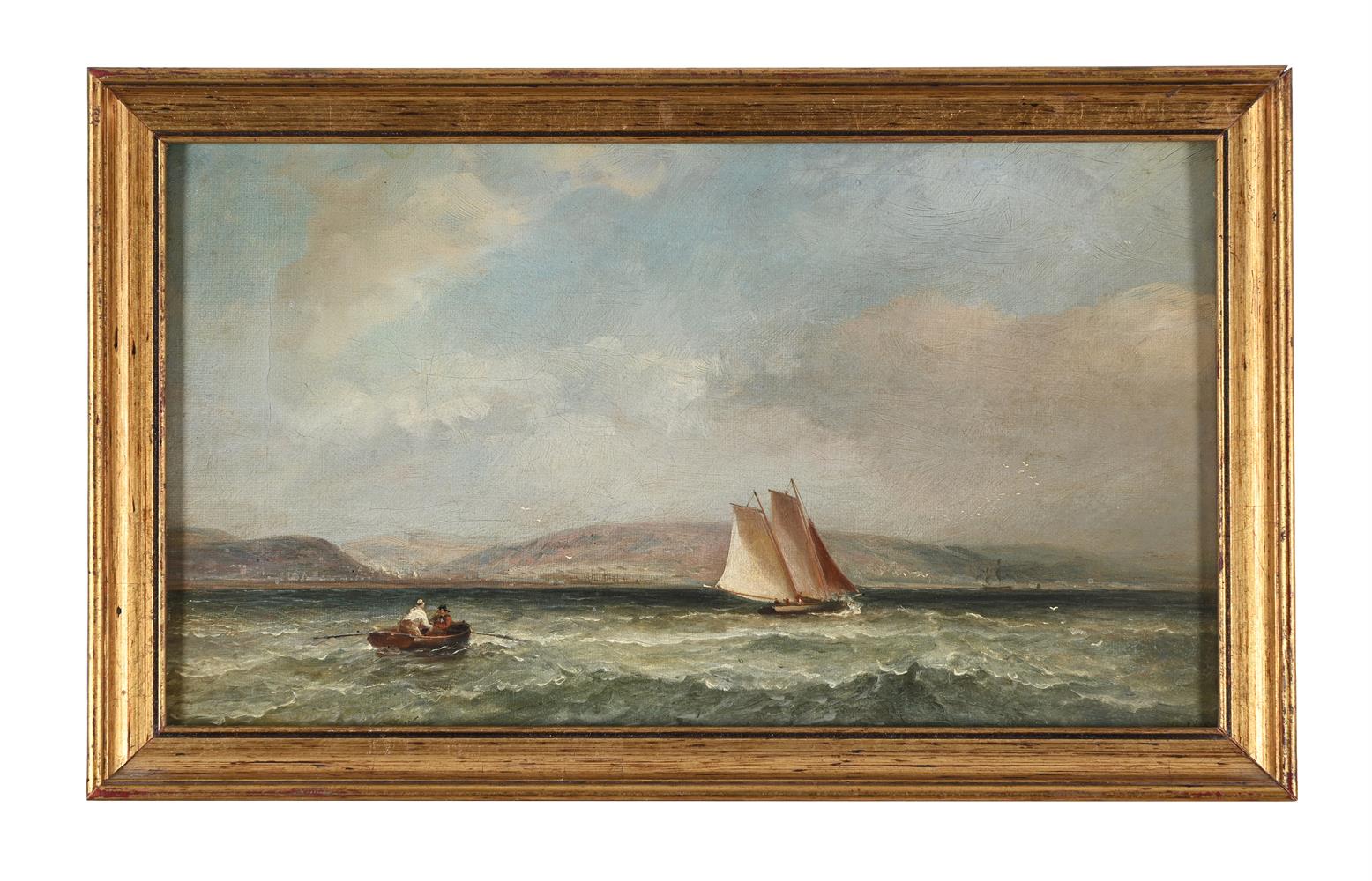 CIRCLE OF ABRAHAM HULK SENIOR (BRITISH 1813-1897), SEASCAPE WITH A VESSEL SAILING OFFSHORE