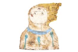 λ CHRISTY KEENEY (IRISH B. 1958), HEAD OF A WOMAN
