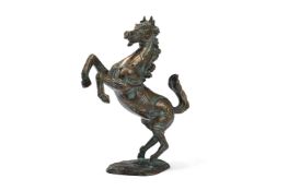 λ UMBERTO VANDONI (ITALIAN 20TH CENTURY), A REARING HORSE