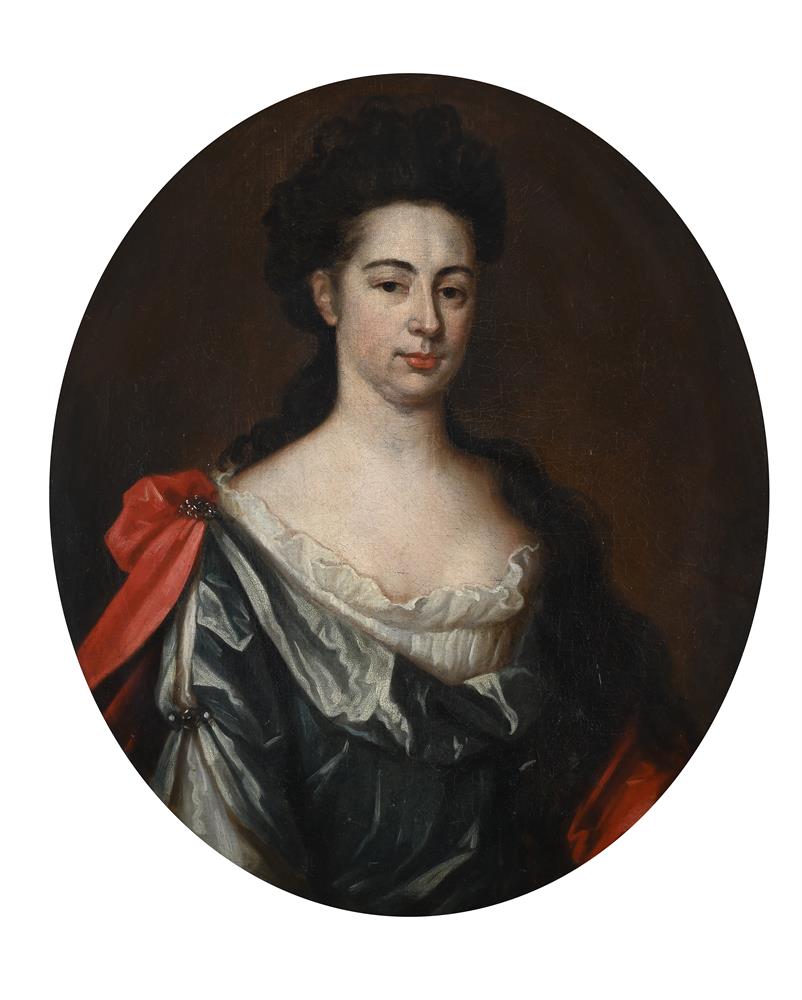 ENGLISH SCHOOL (18TH CENTURY), PORTRAIT OF A LADY, TRADITIONALLY IDENTIFIED AS ANNE COVENTRY - Image 2 of 3