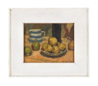 λ PHILIP MATTHEWS (BRITISH 1916-1984), STILL LIFE WITH FIGS