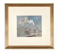HERCULES BRABAZON BRABAZON (FRENCH 1821-1906), A CASTLE ON THE RHINE