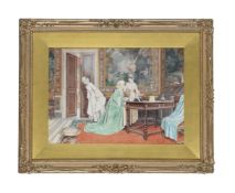 G. GUIDI (ITALIAN 19TH/20TH CENTURY), EAVESDROPPERS