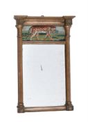 A REGENCY CARVED WOOD AND GILT GESSO PIER GLASS OR WALL MIRROR, CIRCA 1810