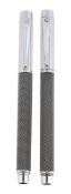 CARAN D'ACHE, VARIUS, IVANHOE, A STAINLESS STEEL FOUNTAIN PEN