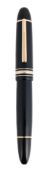 MONTBLANC, MEISTERSTÜCK, 149, A BLACK FOUNTAIN PEN