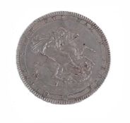 GEORGE III, CROWN 1818 LIX (S 3787)