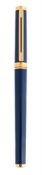 MONTBLANC, NOBLESSE OBLIGE, A BLUE LACQUER FOUNTAIN PEN
