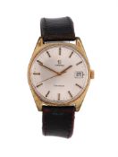 OMEGA, REF. 136.041, A BI-COLOUR WRISTWATCH WITH DATE