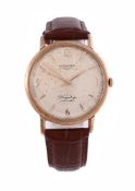 LONGINES, FLAGSHIP, REF. 3403 1, A 9 CARAT GOLD WRISTWATCH