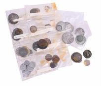 INDIA, 19TH AND 20TH CENTURY COINAGE IN SILVER AND BASE METAL