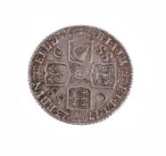GEORGE I, SHILLING 1723 SSC (S 3647)