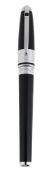 S. T. DUPONT, OLYMPIO, A BLACK LAQUE DE CHINE FOUNTAIN PEN