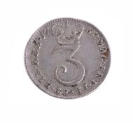 GEORGE III, THREEPENCE 1762 (S 3753)