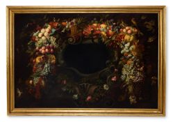 ENGLISH SCHOOL, 19TH CENTURY, SURROUNDED BY PLENTY, SUPPORTED BY LOVE: