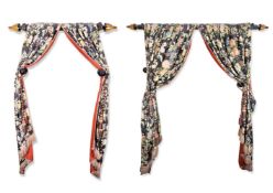 A PAIR OF CURTAINS, BY OSBORNE AND LITTLE