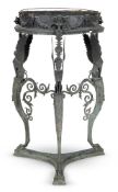 AFTER THE ANTIQUE- A LARGE NEAPOLITAN BRONZE TRIPOD ATHÉNIENNE, PROBABLY BY CHIURAZZI & FILS