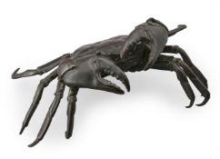 A BRONZE CRAB, JAPANESE
