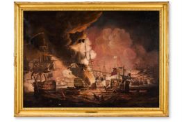 RICHARD BARNETT SPENCER (BRITISH FL. 1840-1870), THE BATTLE OF THE NILE