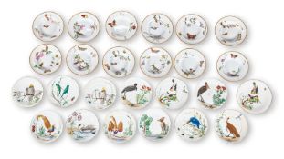 TWELVE WEDGWOOD SOUP PLATES, 19TH CENTURY