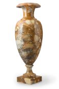 A BRECCIA MARBLE URN, EARLY 20TH CENTURY