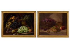 FREDERICK J. STANIER (BRITISH, LATE 19TH/EARLY 20TH CENTURY), STILL LIFE OF FRUITS