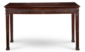 A GEORGE III MAHOGANY SERVING-TABLE, 18TH CENTURY