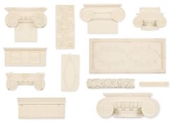 PETER HONE: THE COLLECTION OF TWELVE CLASSICAL PLASTER CASTS