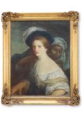 AFTER ANSELM FEURBACH, COURTESAN WITH MAID