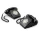 TWO GPO RETRO BLACK OFFICE TELEPHONES, BY PROTELX LTD - Image 1 of 2