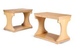 A PAIR OF 'LYCIAN' CONSOLE TABLES, BY ANTONY LITTLE