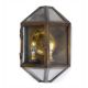 A BRASS AND GLASS WALL LIGHT, BY ANTONY LITTLE - Image 2 of 3