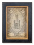 ENTRY TICKET TO THE FONTHILL ABBEY SALE OF 1823