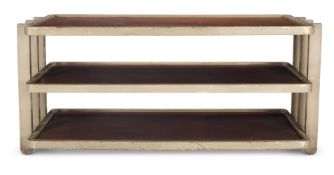 A THREE TIERED CENTRE TABLE FROM THE STUDIO OF VITTORIO BALLIO MORPURGO