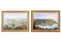 ENGLISH SCHOOL (19TH CENTURY), AFTER THOMAS PACKER, TWO VIEWS DEPICTING SITES OF THE CRIMEAN WAR