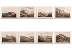 HENRY SALT (BRITISH 1780-1827), EIGHT VIEWS OF ABYSSINIA AND ONE OF THE CAPE OF GOOD HOPE