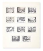 JACQUES CALLOT (FRENCH 1592-1635), LA VIE DE L'ENFANT PRODIQUE: THE SET OF ELEVEN ENGRAVINGS